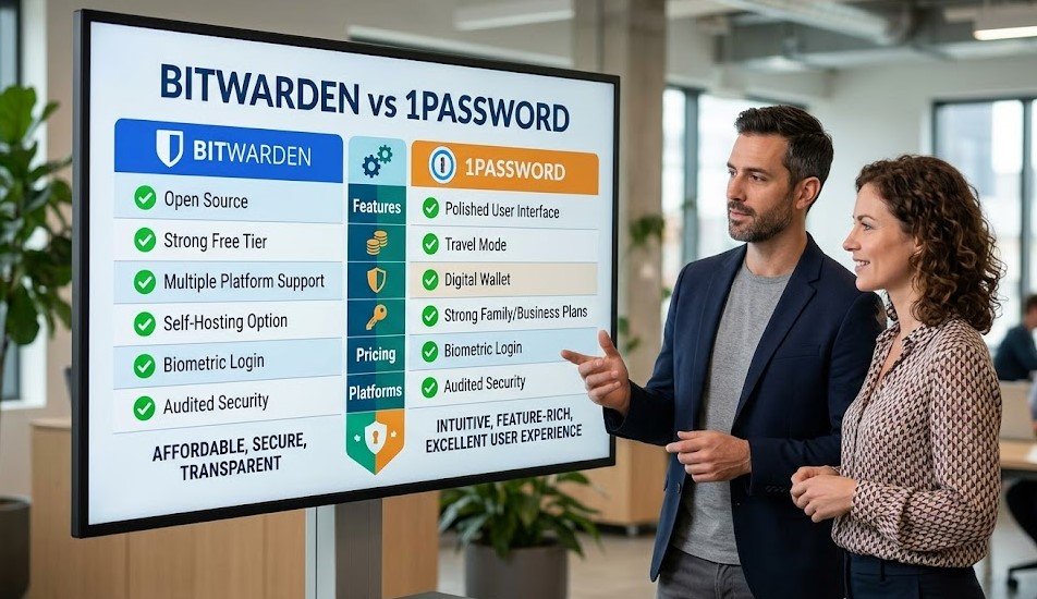 bitwarden vs 1password