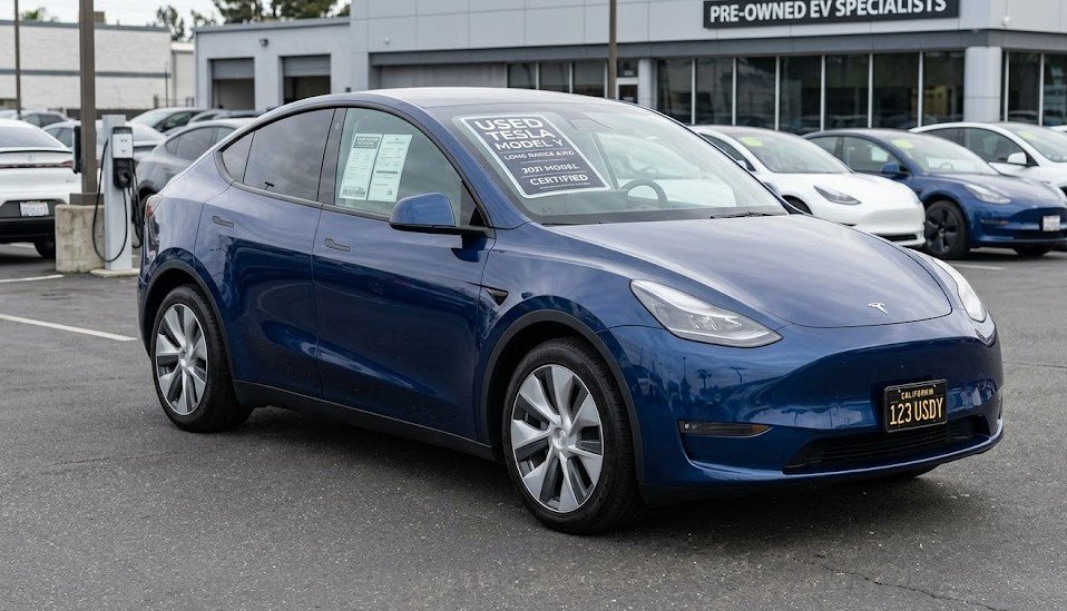 tesla model y interior