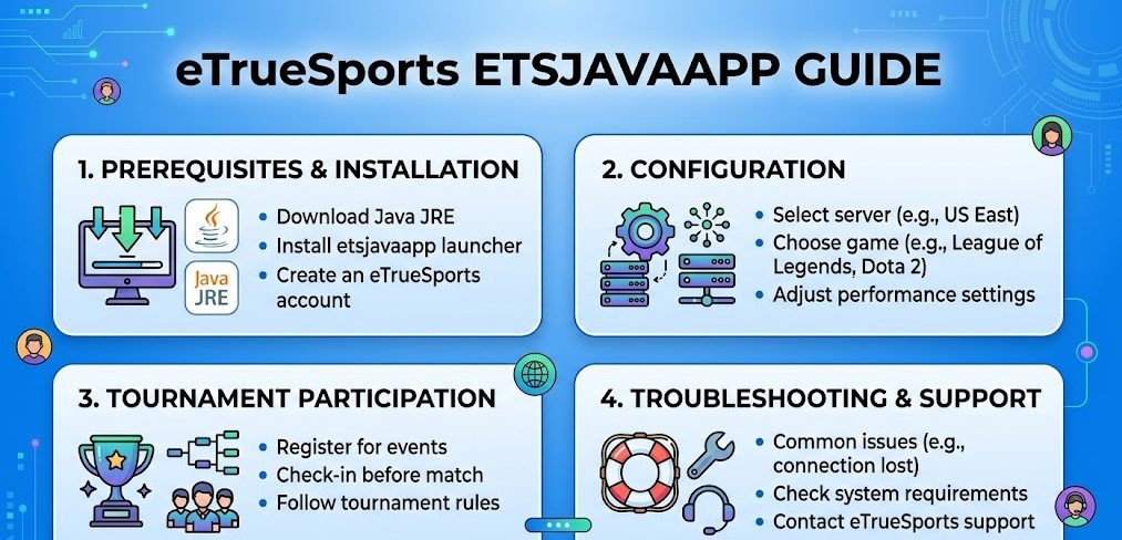 etruesports etsjavaapp guide